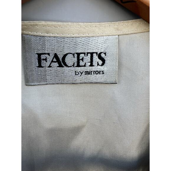 Vintage Tapestry Vest Womens Medium Noahs Ark Sunday School Church 90s - Picture 5 of 10